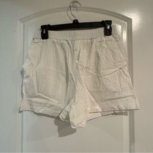 Casual White Women's Boxer Shorts